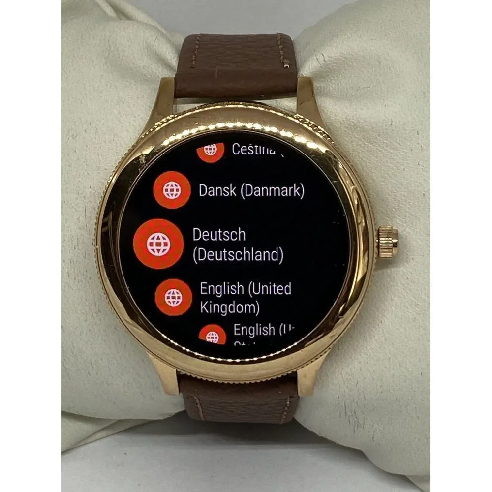 Fossil Gen 3 Authentic Genuine Smart Watch Custom Band FTW6005 DC755